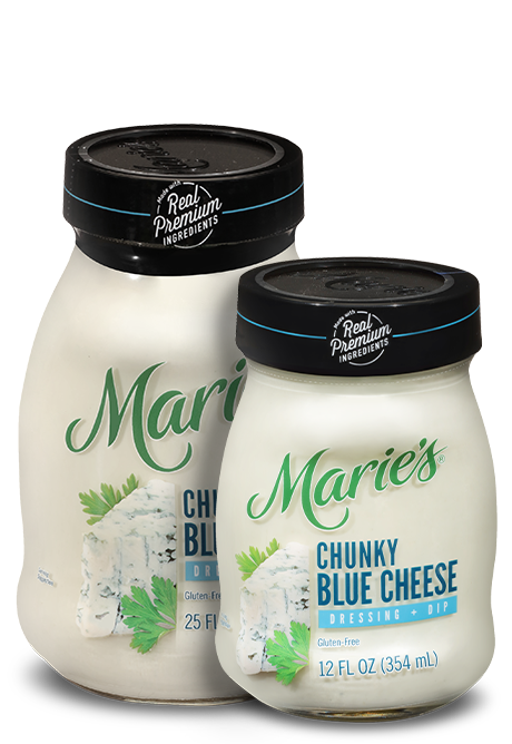 Try Marie’s Chunky Blue Cheese dressing.