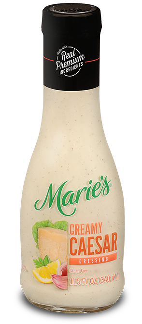 Try Marie’s Creamy Caesar dressing.
