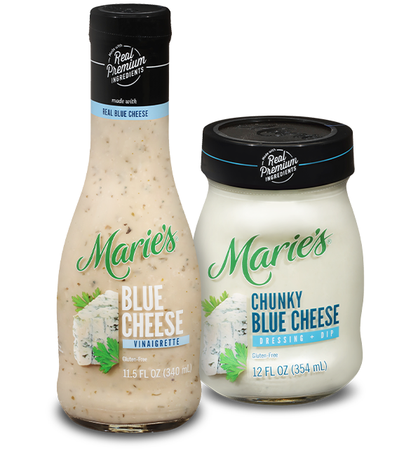 Try all of Marie's Blue Cheese dressings.